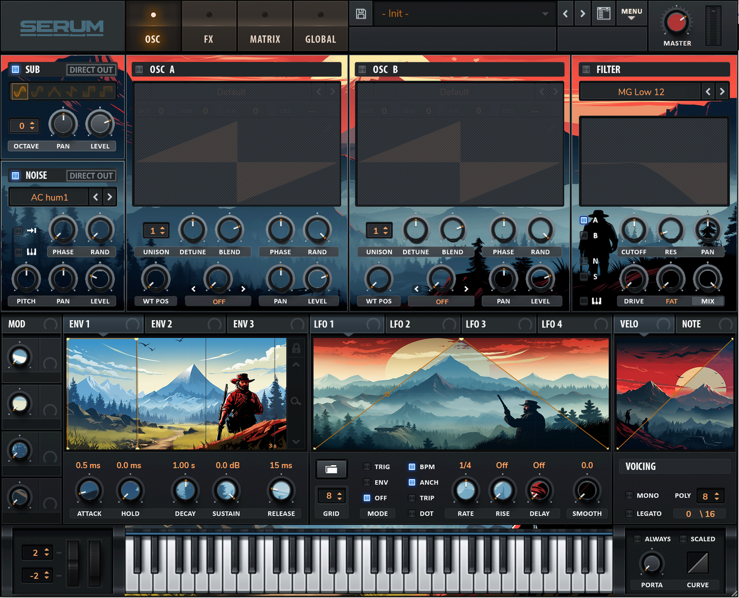 Xfer SERUM | RED DEAD REDEMPTION - RISING SUN - SoundGUI