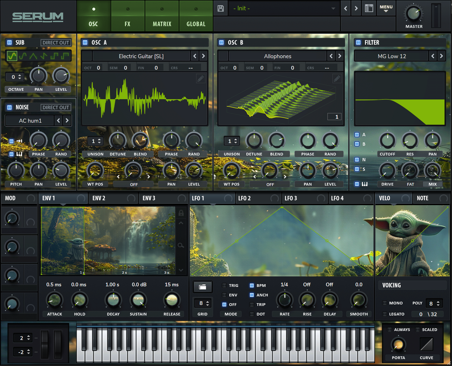Xfer SERUM | BABY YODA - SoundGUI